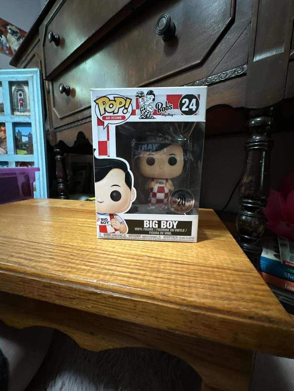 Funko Pop Ad Icons Bob's Big Boy #24 Vinyl Figure